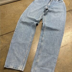 Vintage women’s Wrangler Blue Straight-Leg Jeans Classic Denim